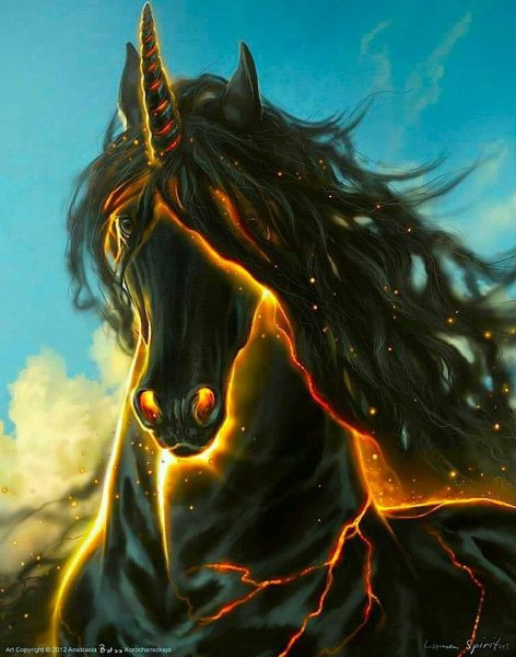 Мистический конь