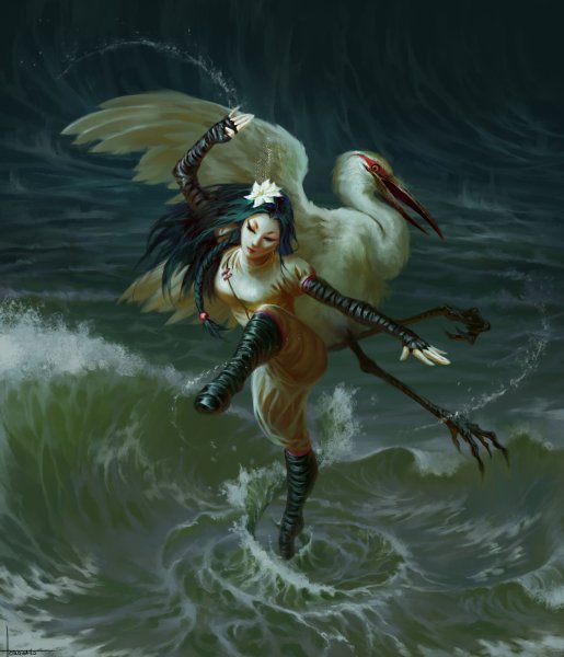 Аист фэнтези