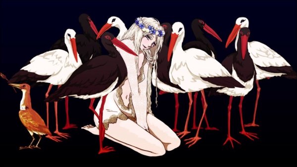 Аист и война