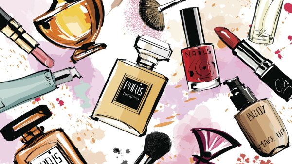 Косметика иллюстрация
