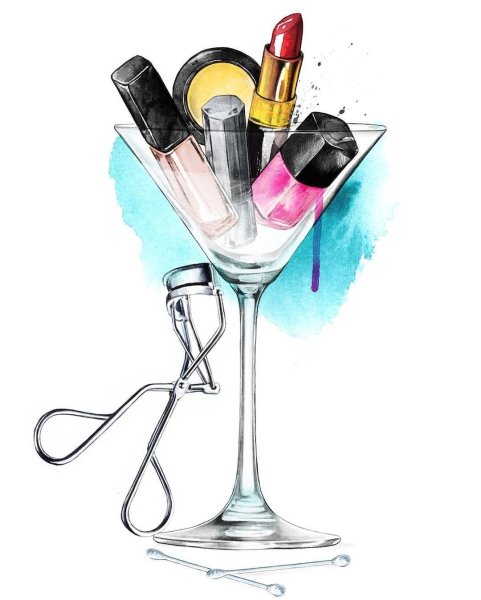 Косметика иллюстрация