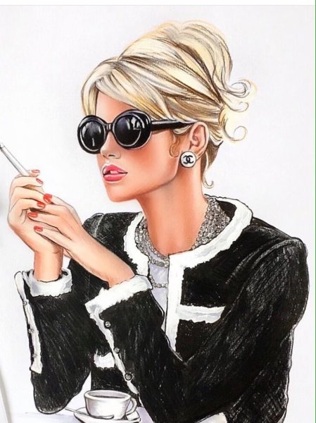 Фэшн иллюстрация