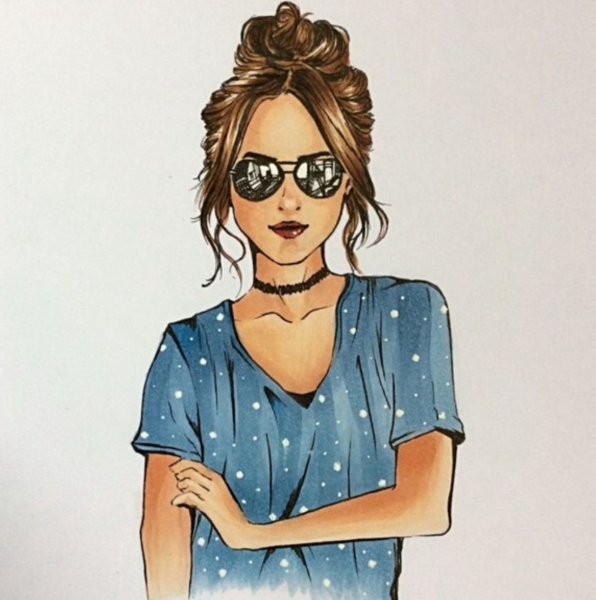 Модные стили рисования