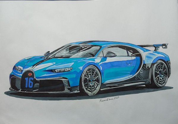 Бугатти ЧИРОН арт