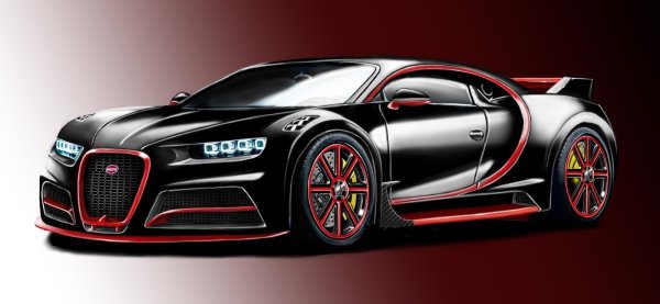 Бугатти ЧИРОН арт