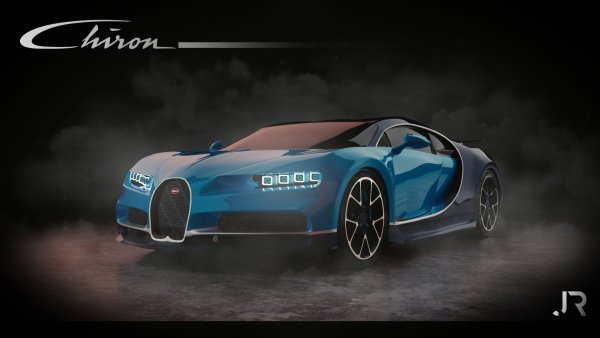 Bugatti Chiron стенс