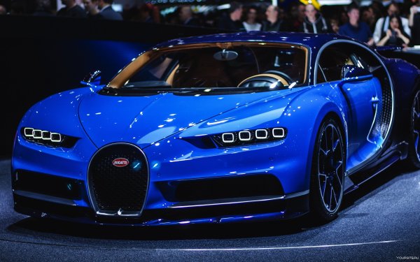 Машина Бугатти Шерон