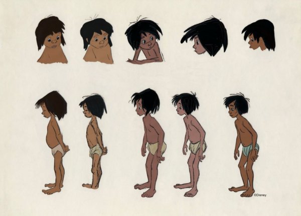 Книга джунглей Дисней арт