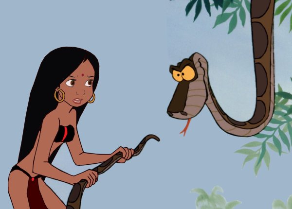 Дисней Маугли Каа гипнотизер