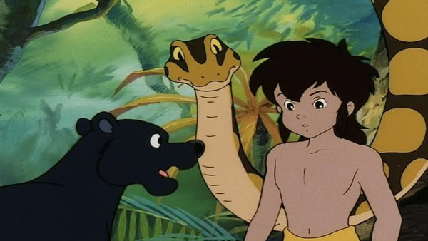 Аниме книга джунглей Маугли