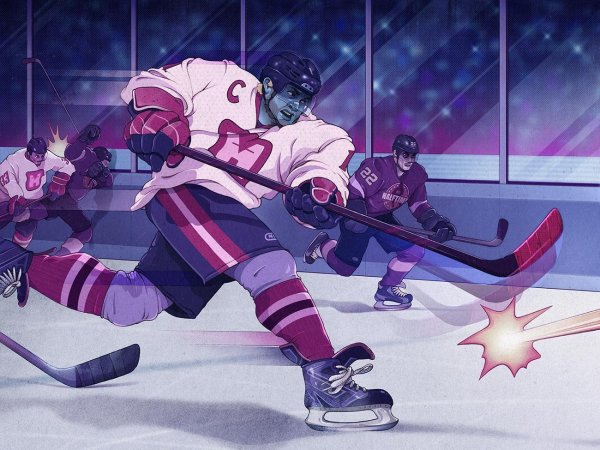 Хоккеист арт