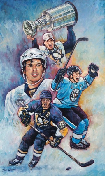 Кросби НХЛ арт