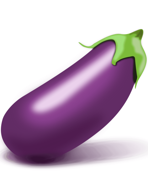 Баклажан мультяшный