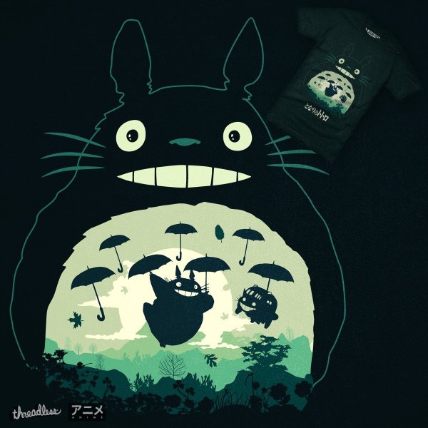 Тоторо силуэт