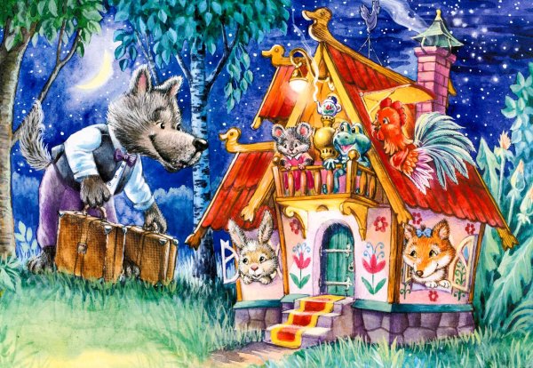 Теремок. Русские народные сказки