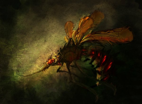 Гигантский комар фэнтези