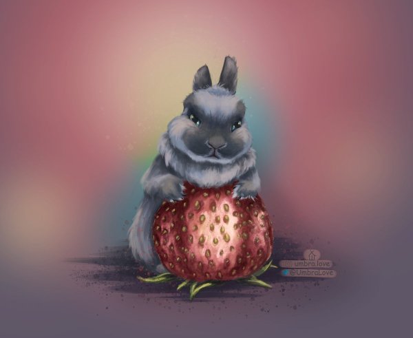 Пасхальный кролик арт