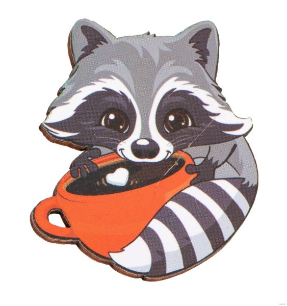 Енот арт на аву