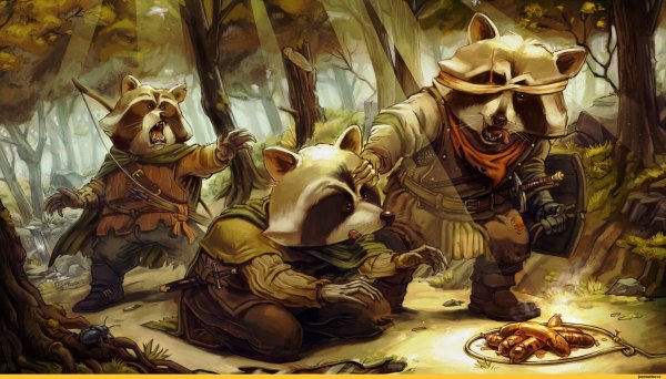 Енот фэнтези