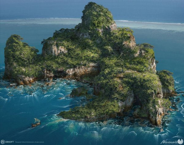 Остров из фэнтези