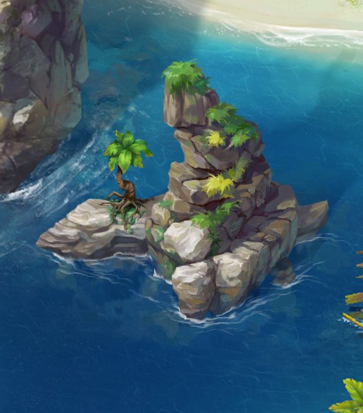 Острова пляж арт