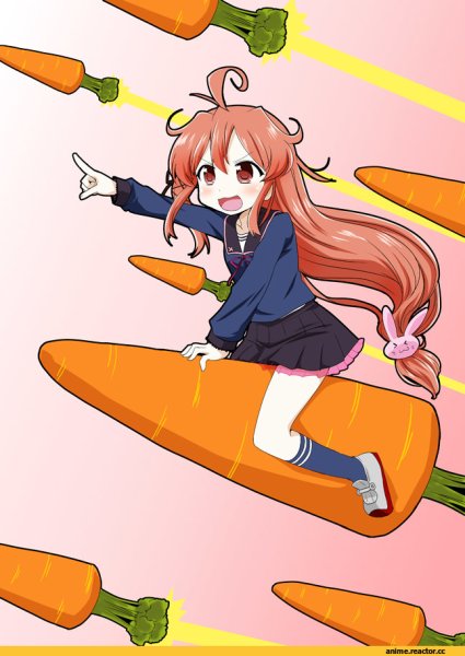 Девочка морковка