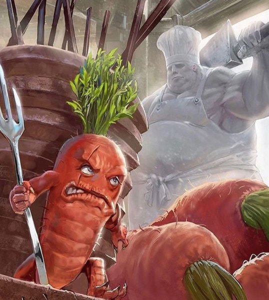 Злая морковка