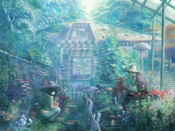 Миядзаки оранжерея