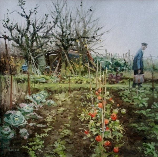 Картина огород
