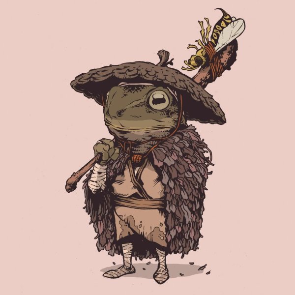 Арты с жабами