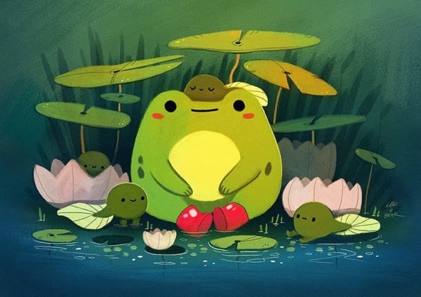 Лягушка из аниме