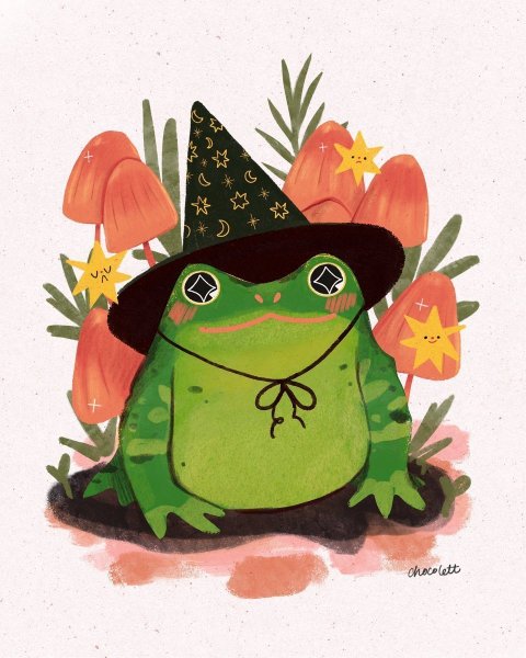 Лягушка ведьмочка