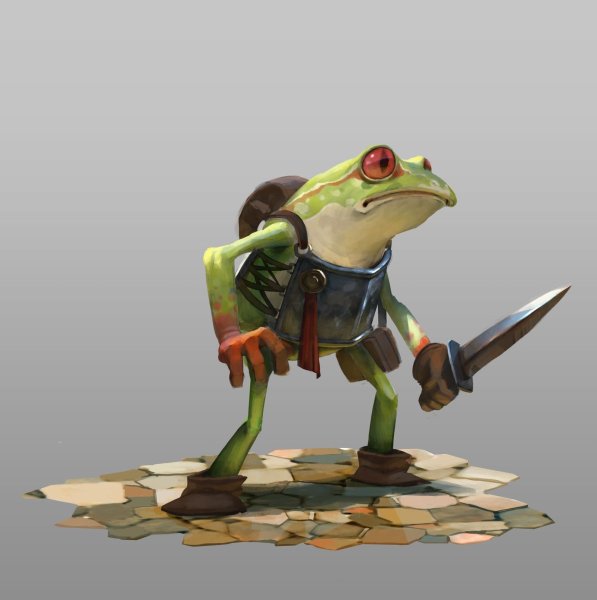 Лягушка персонаж
