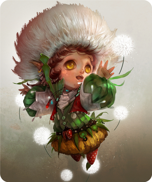 Одуванчик арт