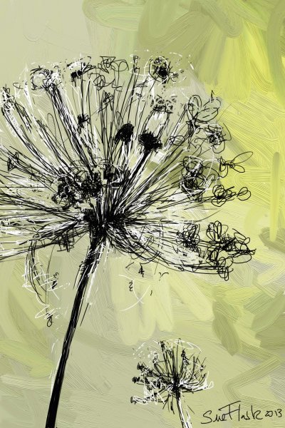 Одуванчик арт