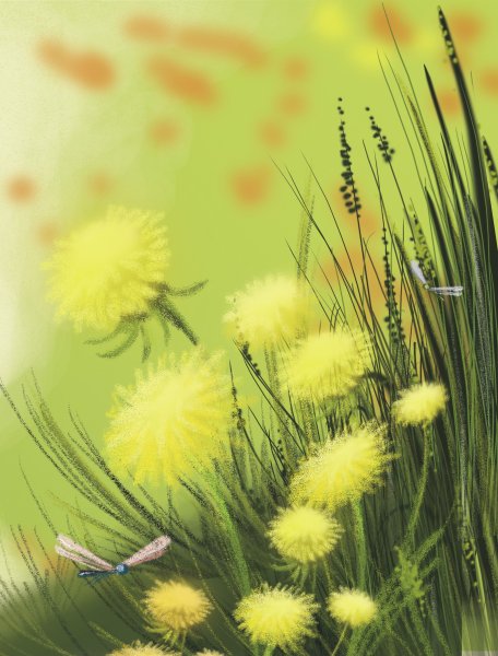 Сказочный одуванчик