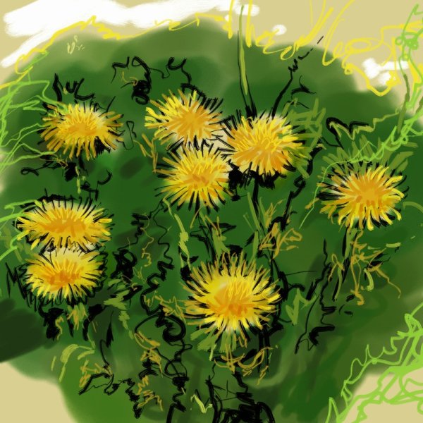 Персонаж одуванчик