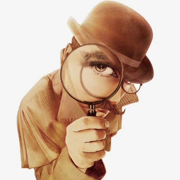 Детектив с увеличительным стеклом