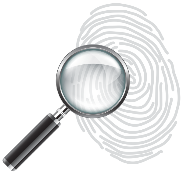 Лупа с прозрачным стеклом