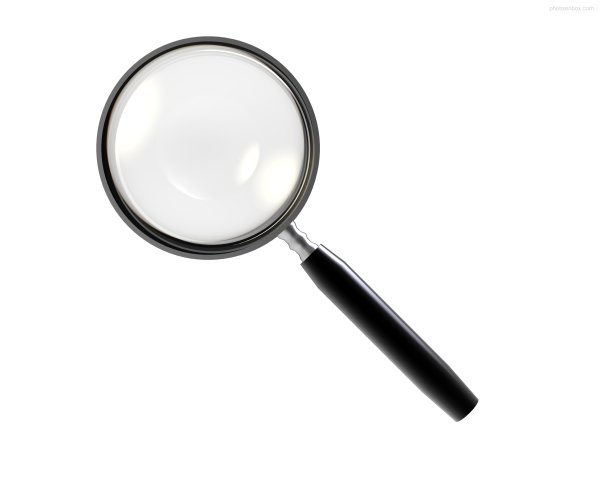 Лупа прозрачная