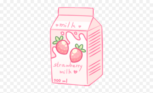Наклейки Strawberry Milk