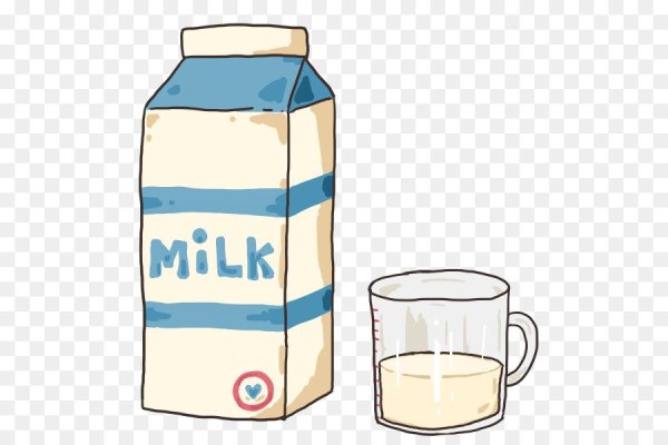 Молоко мультяшное