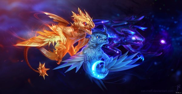 Маленький дракон Фамильяр