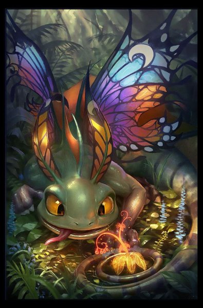 Лесной дракончик варкрафт