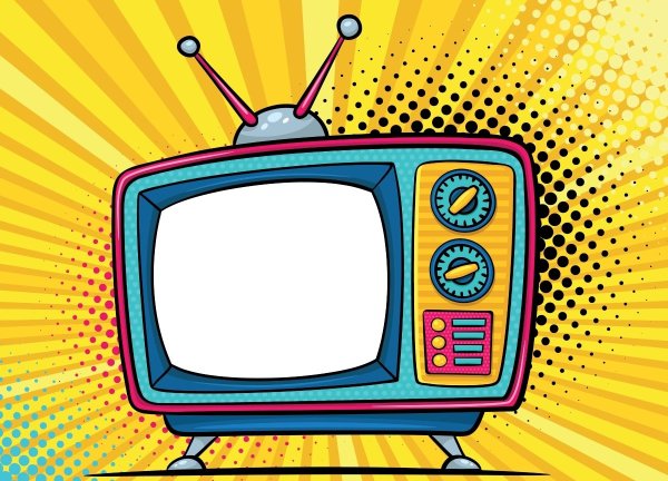 Поп арт телевизор