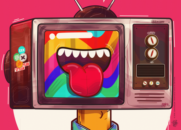 Телевизор арт