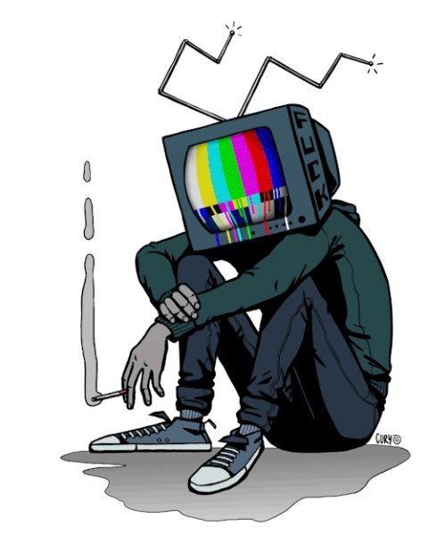 Человек с телевизором вместо головы