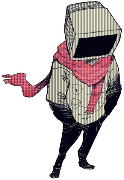 Телек вместо головы