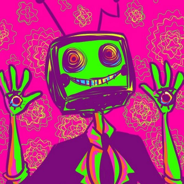 Робот телевизор арт