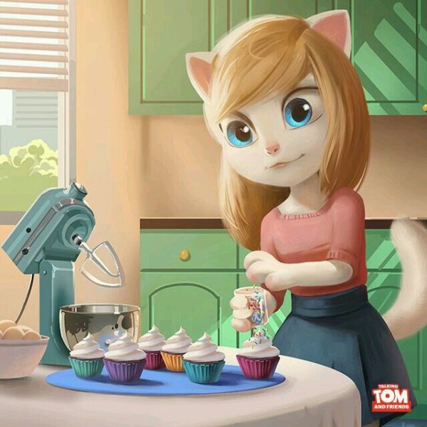 My talking Angela 2 арт